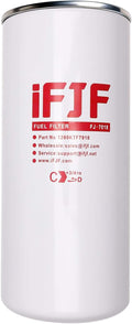 iFJF F1810PM0 Fuel Filter Element Spin-on Particulate Replacement for 1200KTG9075 Filter Head 18 GPM 1-12UN 10 Micron Carbon Steel Canister