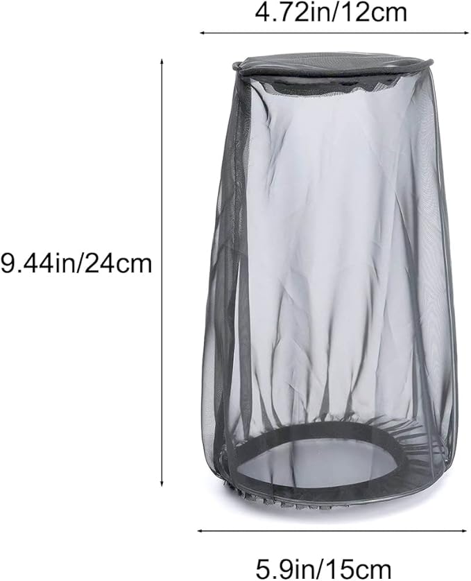 Air Intake Filter Sock Cover, Air Cleaner Protective Cover, Motorcycle Waterproof Air Filter Rain Sock Dustproof Protective Cover Fit for Harley (Size L), Black#L