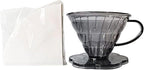 Cone Shape Coffee Filter Cup with Comfortable Grip Portable Dripper Household Hand Brewed Maker Coffee Filter