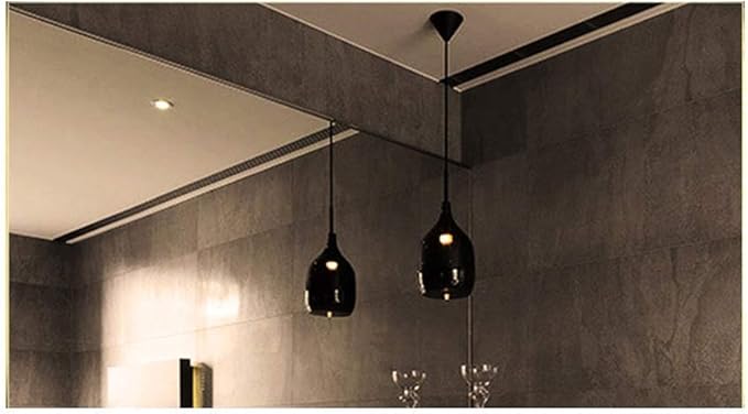Wall Mirror Modern LED Bathroom Mirror with Defogging Backlit Bathroom Mirrors with Light and Touch Sensor Switch Demister Pad (Color : D Size : 50CMx70CM) (A 75CMx100CM)