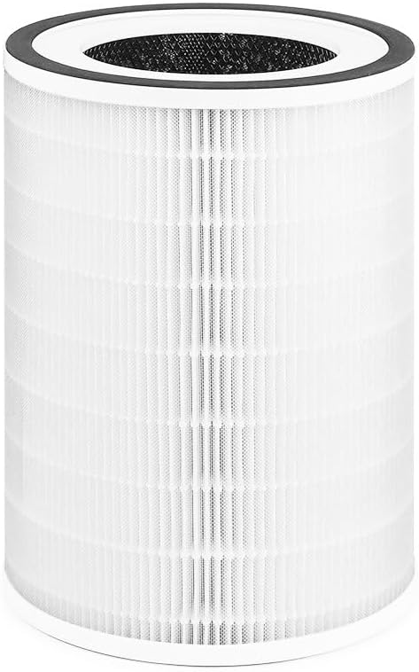 HEPA Replacement Filter - Compatible with Kery Plus Air Purifier for Home - Powerful Indoor Filtration for Smoke, Dust, Pet Dander & Particles - Easy to Install for Quick Replacement