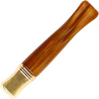 Cigarette Filters Brown Cow Horn Pattern Reusable Clean Tar Tobacco Filter with Multi-Filtering for Standard Size Cigarettes Ø8mm,Slim Cigarettes Ø5mm