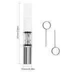 Cigarette Filters Color Plating 10pcs Cigarette Holder Reusable Clean Tar Tobacco Filter with Multi-Filtering for Standard Size Cigarettes Ø8mm,Slim Cigarettes Ø6mm and Ø5mm