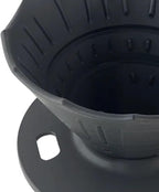 Camping Coffee Filter Pouring Over Dripper Foldable Silicone Basket Portable Brewing Equipment for Outdoor Use Dishwasher Safe Silicone Filter