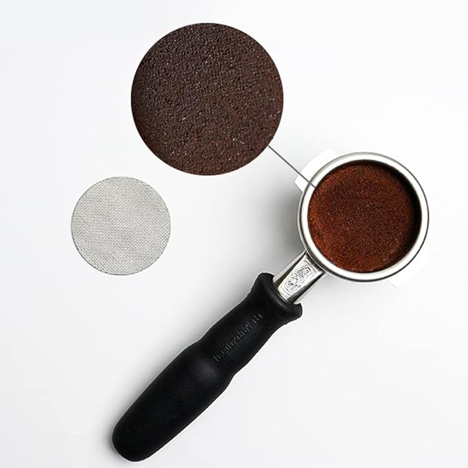 watchget 53 Espresso Puck Screen - Lower Shower Screen - 1.7mm Thickness Metal Reusable Coffee Filter for 54mm Protafilter Basket 316 Stainless Steel 150μm