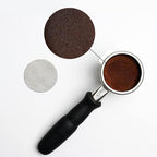 watchget 53 Espresso Puck Screen - Lower Shower Screen - 1.7mm Thickness Metal Reusable Coffee Filter for 54mm Protafilter Basket 316 Stainless Steel 150μm