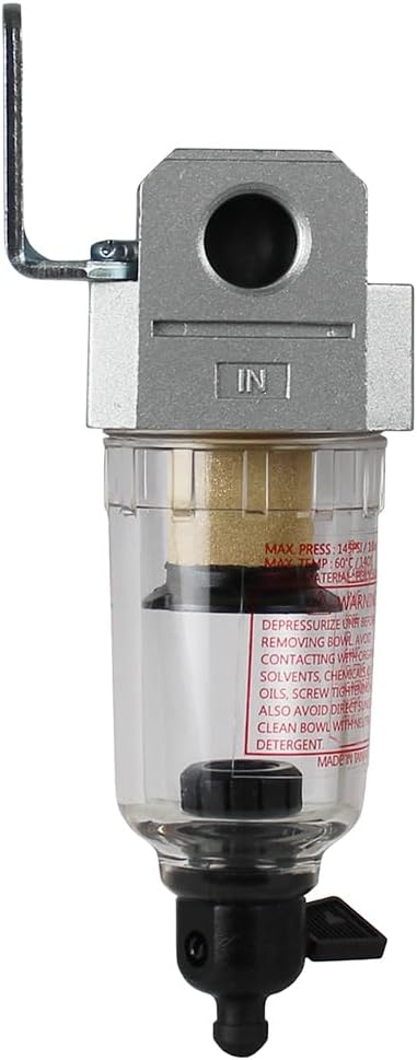 1/4" Mini Particulate filter for compressed air systems air compressor F202N