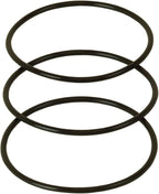 High Capacity Replacement Pre-Filter Set, White & 3 Pcs 3.5" O.D. Replacement O-Ring for Reverse Osmosis Water Filter Housings, Black, 3 Count