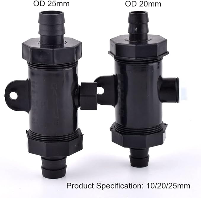 Agricultural pump filter,precision,10/20/25mm Pagoda Hose Filter, Sprayer Car Washing Strainer, Garden Irrigation Fittings, Aquarium Fish Tank Soft Water Pipe Filters, 1pcs(Od 20mm)