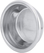 GOTOTOP Coffee Filter, Stainless Steel Filter Basket for 58mm SemiAutomatic Machines, Perfect for Home Baristas and Coffee Shops (For two persons)
