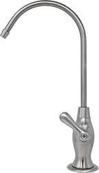 Metpure Non-airgap NSF Certified RO Faucet Reverse Osmosis Drinking Water Filtration System Water Dispenser Spout (Brushed Nickel). Vase Style with Faucet Wrench.