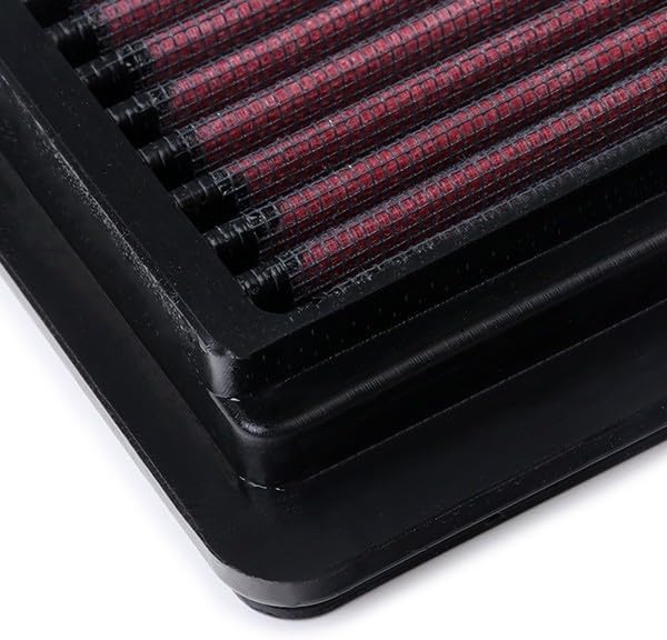 K&N Engine Air Filter: Reusable, Clean Every 75,000 Miles, Washable, Replacement Car Air Filter: Compatible 2005-2015 SEAT/VOLKSWAGEN/SKODA (Ibiza, Altea, Toledo, Leon, Cordoba, Golf, Caddy), 33-2920
