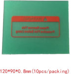 Welding Helmet Cover Lens Outside Protective Lens Filter Covers 120mmx90mmx0.8mm Replacement Lens Clear Cover Lens for Solar Auto Darkening Welding Helmet 10 PCS