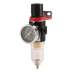 Baomain Pneumatic Filter Regulator AFR-2000 1/8"PT Air Treatment Unit w Pressure Gauge