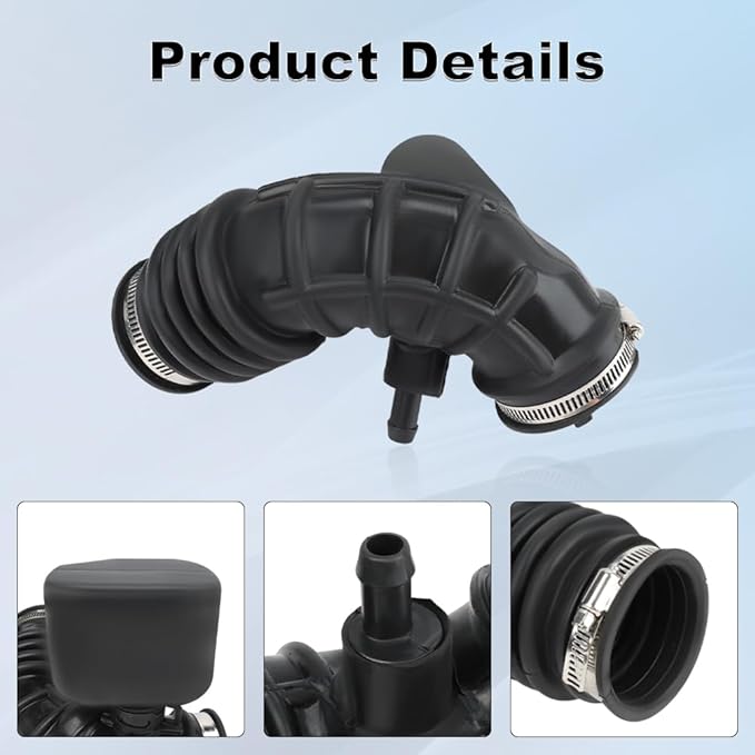Air Cleaner Outlet Duct Hose Compatible with Chevrolet Spark 2013-2015 Chevy Spark EV 2014-2015 (Electric), Replacement for 96910374 95232495 95232497