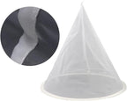SECFOU 2pcs Fine Gauze Mesh Honey Strainer Filter Net for Kitchen Use for Homemade Honey Drinks and Filtering Waste Reusable and Easy to Clean