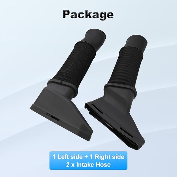 Air Intake Hose Compatible with 2014-2017 Mercedes-Benz S550, 2014-2017 S63 AMG W217 W222, Replacement for A2780904982 A2780905082- Left & Right