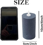 Large Air Stone, Air Stone Hydroponics, 4 x 2 Inch Large Air Stone Cylinder Bubble Diffuser for Aquarium, Fish Tank, Pond and Hydroponics Air Pump, Growing System, Circulation