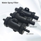 Agricultural pump filter,precision,10/20/25mm Pagoda Hose Filter, Sprayer Car Washing Strainer, Garden Irrigation Fittings, Aquarium Fish Tank Soft Water Pipe Filters, 1pcs(Od 25mm)
