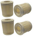 Arrow Pneumatics 3 Micron Replacement Filter Element EK35-3, Particulate Moisture Removing F3 Filters (3um, 04 Pack)