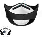 Personal Wearable Air Purifiers，Travel-Size Air Purifiers,Head-mounted Portable Mini Air Purifier,Used for Tourism, Running, Cycling, Mountaineering, Outdoor Sports (Full set,Black)
