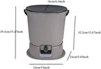 Indoor Compost Bins Compost Bucket Indoor Bokashi Composting System - Kitchen Compost Buckets with Faucet and Air Tight Seal Lid ,Practical Way to Collect All Your Organic Waste, with 1.1lbs of Compos