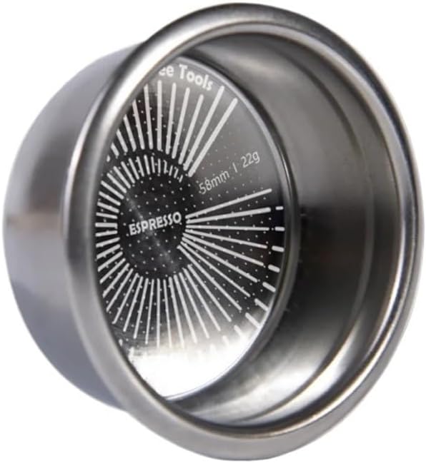 Precision High Extraction 20g Coffee Filter Basket 304 Stainless Steel 58mm Espresso Filter Basket For 58mm Portafilter(A-58MM (20g))
