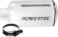 POWERTEC Dust Collector Bag w/ 5" Band Clamp Kit, 1 Micron Dust Bag & 4-3/4" to 5-1/4" Dust Collector Band Clamp for Wen, Shop Fox, Grizzly, Rockler, Delta, and POWERTEC DC5371/ 5372 (70403)
