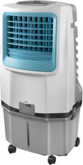 Commercial Evaporative Air Cooler Fan with Large Water Tank, 3-Speed Settings, 120°Oscillation for Efficient Cooling in Large Rooms, Factories, and Outdoor Areas