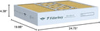 Filterbuy 20x25x5 Air Filter MERV 11 Superior Pet & Allergy Defense (2-Pack), Pleated HVAC AC Furnace Filters for Honeywell FC100A1037, Lennox X6673, and More (Actual Size: 19.88 x 24.75 x 4.38)