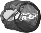Filter Wrap Universal Air Filter Cover Dustproof for High Air Intake Filters Dust Cloth Black (small)