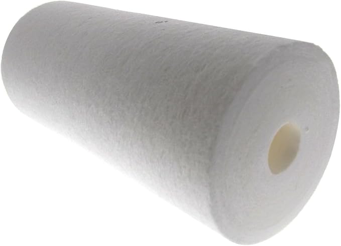 Tier1 10 Micron 10 Inch x 4.5 Inch | 12-Pack Spun Wound Polypropylene Whole House Sediment Water Filter Replacement Cartridge | Compatible with Hydronix SDC-45-1010, SDF-45-1010, Home Water Filter