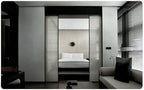 Wall Mirror Modern LED Bathroom Mirror with Defogging Backlit Bathroom Mirrors with Light and Touch Sensor Switch Demister Pad (Color : D Size : 50CMx70CM) (B 50CMx70CM)