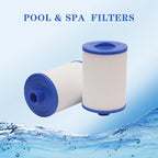 Replaces 6CH-940 Spa Filter,Unicel 6CH-940,Filbur 817-0050,FC-0359,PWW50P3(NOT PWW50P4),25252, 03FIL1400,(1 1/2" Coarse Thread),Waterway Front Access Skimmer,SAE Thread Filter 2-Pack