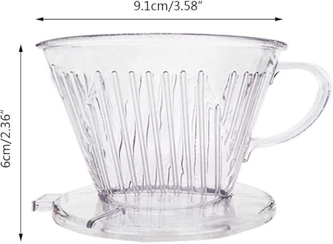 Coffee Filter Cone Coffee Dripper Cone Coffee Maker Drip Cone Brewer Coffee Dripper Cone