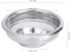 GOTOTOP Coffee Filter, Stainless Steel Filter Basket for 58mm SemiAutomatic Machines, Perfect for Home Baristas and Coffee Shops (Single serving)