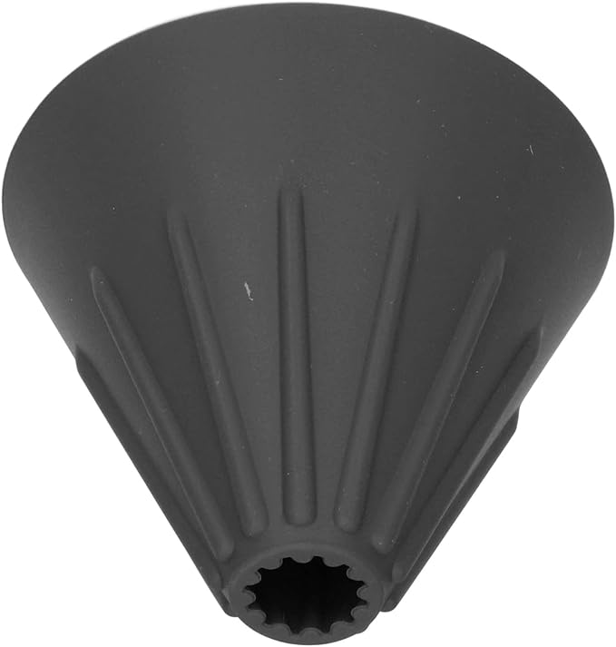Silicone Coffee Dripper Collapsible Coffee Filter Foldable Silicone Coffee Dripper Portable Reusable Brewing Tool for Travel Camping Office Home Free Lightweight Easy Clean (Black)