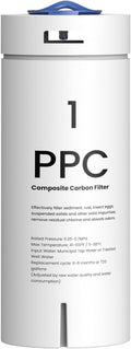 GLACIER FRESH PPC Filter Replacement Filter Replacement for GFU03 Reverse Osmosis System