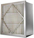 RIGID-PACK 20x20x12 Rigid Box Air Filter – MERV 14/95% ASHRAE HVAC Filter – Radial V-Pleat, Metal Frame, No Header – High-Efficiency Replacement for Commercial & Industrial Systems