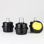 3/8" Male Thread Diameter (0.63in / 16mm) Air Compressor Silencer & Filter, Metal Air Compressor Intake Filter, Sound Muffler & Silencer, Air Compressor Replacement Parts