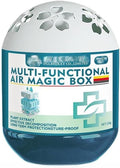 Air Magic Box, Indoor Air Purification Dust Removal Magic Box, Requires No Electricity, Silent Automatic Vacuuming, Long Lasting Fresh Air Gel 4.23 Oz for Any Corner (2PCS)