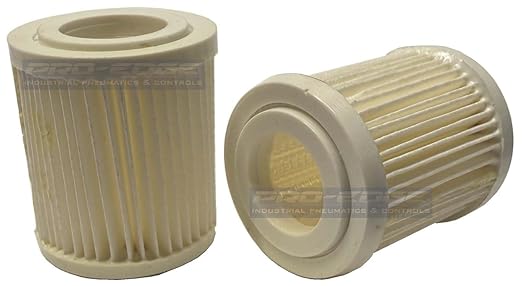 Arrow Pneumatics 3 Micron Replacement Filter Element EK35-3, Particulate Moisture Removing F3 Filters (3um, 02 Pack)