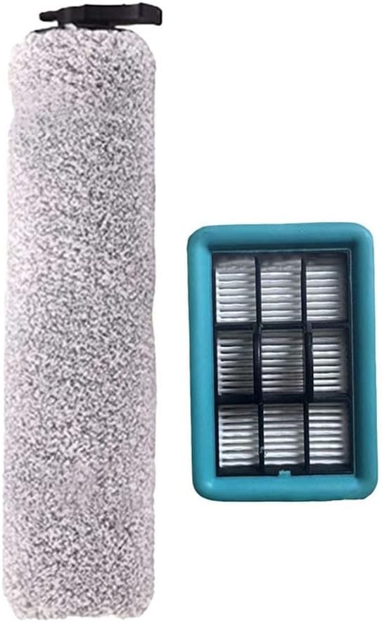 Replacement Roller Brush Filter for CrossWave HF2 3845N 3831 Floor Scrubber, For Plastic Filter Unit, Compatible with Wet Dry Cleaning Models(Rolling brush)