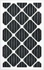 AIRx ODOR 16x25x1 MERV 7 Carbon Pleated Air Filter - Made in the USA - Box of 6