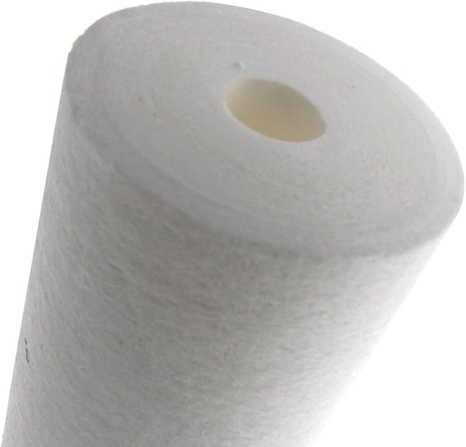 Tier1 10 Micron 10 Inch x 4.5 Inch | 4-Pack Spun Wound Polypropylene Whole House Sediment Water Filter Replacement Cartridge | Compatible with Hydronix SDC-45-1010, SDF-45-1010, Home Water Filter