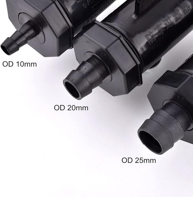 Agricultural pump filter,precision,10/20/25mm Pagoda Hose Filter, Sprayer Car Washing Strainer, Garden Irrigation Fittings, Aquarium Fish Tank Soft Water Pipe Filters, 1pcs(Od 20mm)
