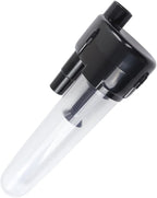 Vacuum Cleaner Dust Collector Filter, ABS Material with 2pcs Connectors for 32mm 34.5mm Hoses - Motor Protection, Easy Installation, Durable and Washable for Workshop Use