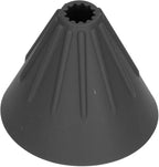 Silicone Coffee Dripper Collapsible Coffee Filter Foldable Portable Reusable Travel Camping Office Home Free Lightweight Easy Brew (Black)