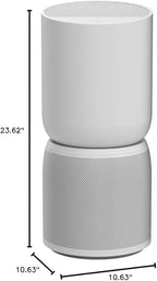 TCL Breeva A5 Smart Air Purifier with 5-Stage Clean, True HEPA (H13), Removes 99.97% of Dust/Bacteria/Odors & More, App & Voice Control, Auto Shield, Ultra-Quiet, White (A515W)