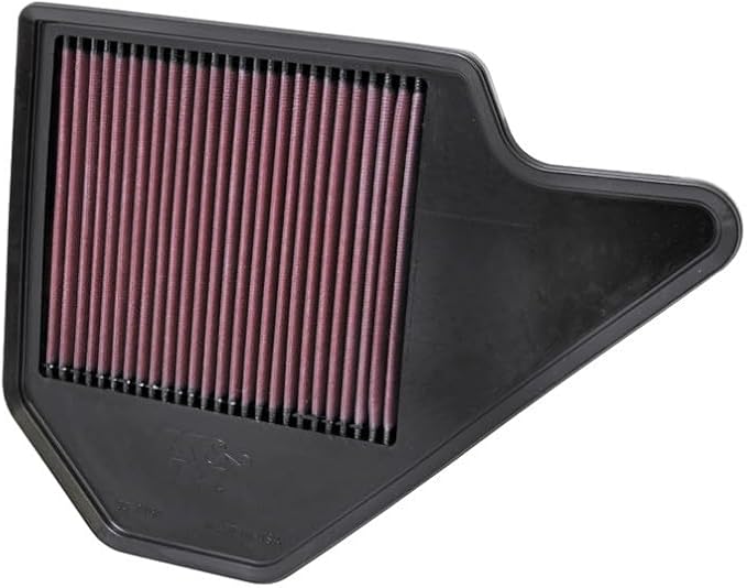 K&N High-Flow Original Lifetime Engine Air Filter: Increase Power: Premium, Washable: Compatible with 2011-2020 Chrysler/Dodge/Lancia/Ram/Volkswagen: Town & Country, Grand Caravan, Crago Van, 33-2462